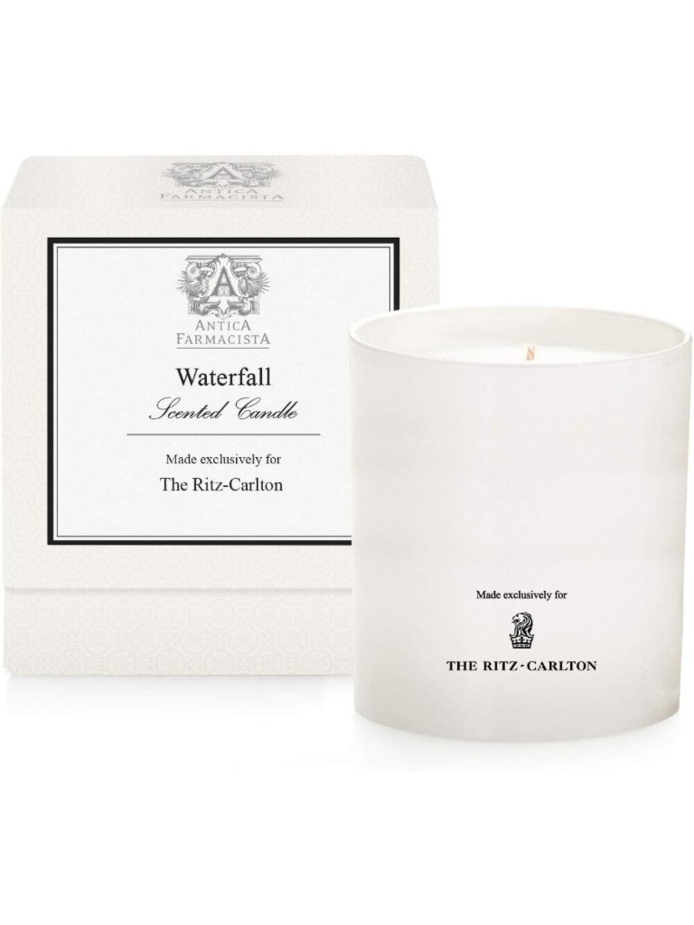 Luxurious Waterfall Candle - Fresh Lemon & Cedarwood Scent - 9 oz Home Decor